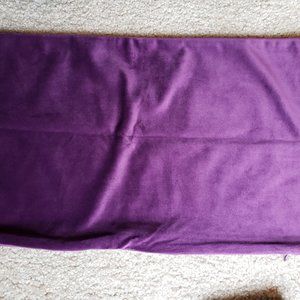 NEW Purple Velvet Pillow Cover 12 x 20